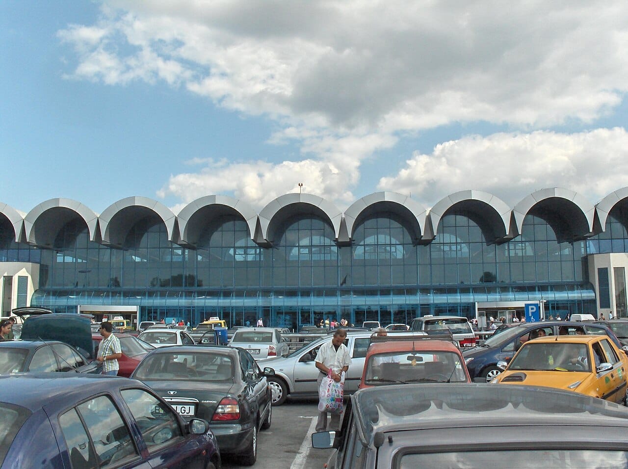 Arrivals hall at Henri Coandă International Airport, Bucharest