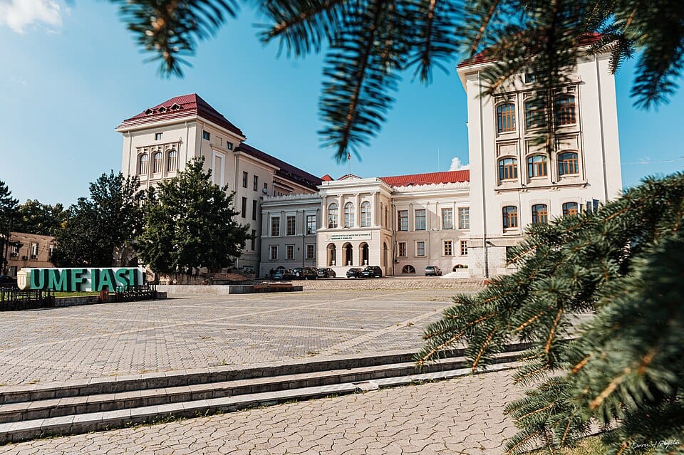 A building of Grigore T. Popa University of Medicine and Pharmacy, Iași — Photo: Wikimedia Commons