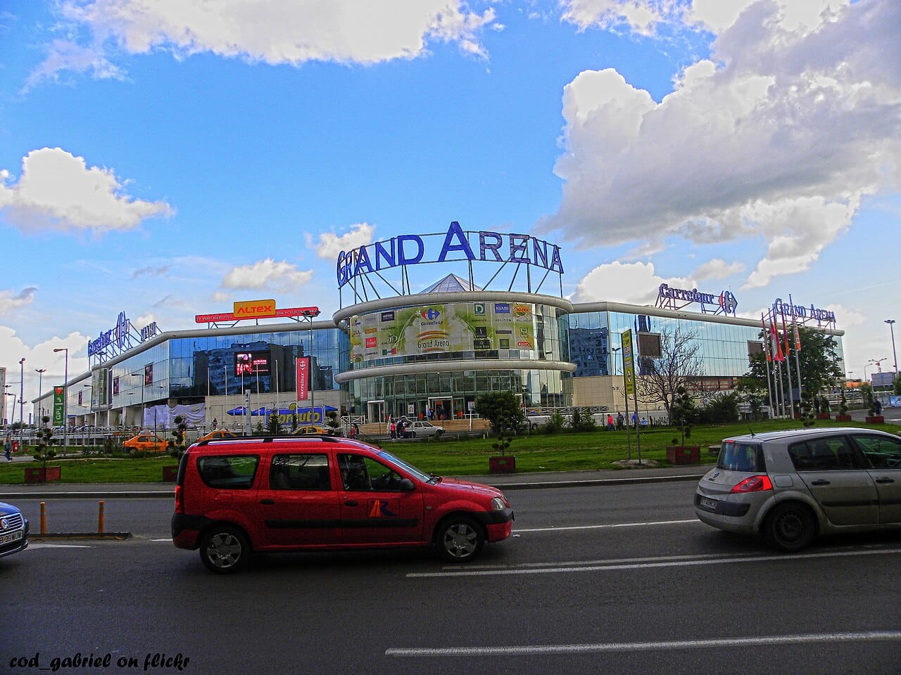 The Grand Arena Mall complex in Bucharest, home to the Bucharest Immigration Directorate (IGI)